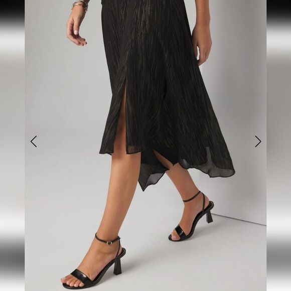 Sleeveless Drop Waist Midi Dress - Picture 3 of 7